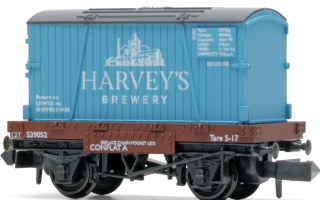 PECO HARVEYS CONTAINER AND CONFLAT  - BLUEBELL RAILWAY SPECIAL EDITION