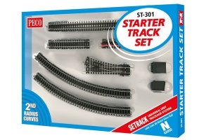 PECO ST-301 N GAUGE STARTER SET