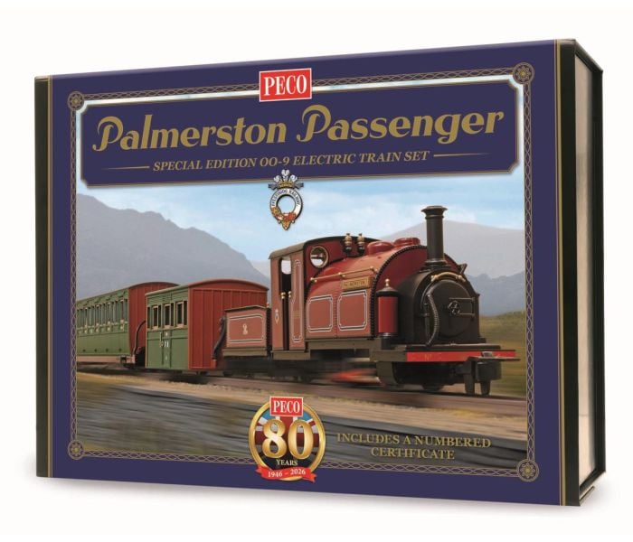 PECO GR-1051 OO-9 PALMERSTON PASSENGER WELSH HIGHLAND RAILWAY TRAIN SET