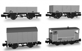 RAPIDO BR LIVERY FREIGHT WAGON PACK