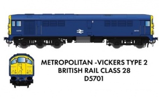 RAPIDO MODELS N GAUGE CLASS 28 905006