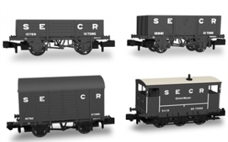 RAPIDO SECR LIVERY FREIGHT WAGON PACK