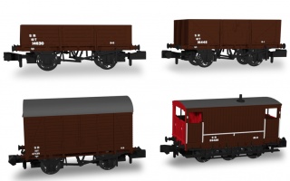 RAPIDO SR POST-36 LIVERY FREIGHT WAGON PACK