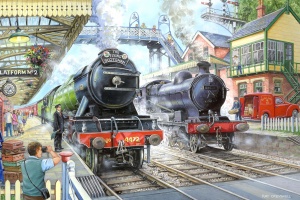 TRAIN NOW STANDING JIGSAW PUZZLE