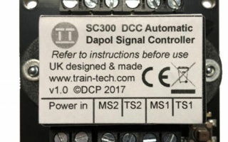 TRAIN TECH SIGNAL CONTROLLER SC400 DUAL DAPOL SERVO