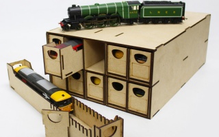 WWSCENICS WSLC016 LOCO STORAGE BOX N GAUGE